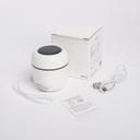 Портативная mini Bluetooth-колонка Sound Burger "Bang" белая для нанесения логотипа