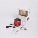 Портативная mini Bluetooth-колонка Sound Burger "Roll" красный для нанесения логотипа