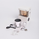 Портативная mini Bluetooth-колонка Sound Burger "Roll" серебристый для нанесения логотипа