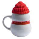 Кружка SNOWMAN с крышкой для нанесения логотипа