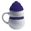 Кружка SNOWMAN с крышкой для нанесения логотипа