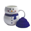 Кружка SNOWMAN с крышкой для нанесения логотипа