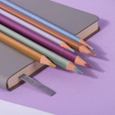 Цветные карандаши METALLIC, 6 цветов для нанесения логотипа