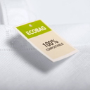 Сумка для покупок MOLTUX, белый, 40x36 см, 100% пластик PLA для нанесения логотипа