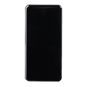 Универсальный аккумулятор Sleek 10 (10000 мАч), черный, 14х6.8х1,5 см для нанесения логотипа