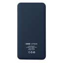 Универсальный аккумулятор Flash 10 (10000 мАч) с подсветкой и soft touch,синий,13,7х6,87х1,55 мм для нанесения логотипа