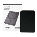 Универсальный аккумулятор MAGIX Pro 10 (10000мАч) с быстрой и беспроводной зарядкой, черный для нанесения логотипа