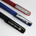 Ручка шариковая GLOSSY GUN с покрытием soft touch для нанесения логотипа