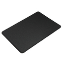 Коврик для мыши GLIDE M, 35*25*0,3см, прошитый край, черный для нанесения логотипа