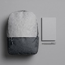 Подарочный набор READYPACK: рюкзак, ручка, блокнот, серый для нанесения логотипа