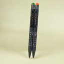 Ручка шариковая FACTOR BLACK со стилусом для нанесения логотипа