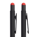 Ручка шариковая FACTOR BLACK со стилусом для нанесения логотипа