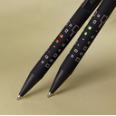 Ручка шариковая FACTOR BLACK со стилусом для нанесения логотипа
