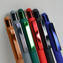 Ручка шариковая FACTOR COLOR со стилусом для нанесения логотипа