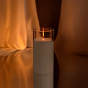 Увлажнитель-ароматизатор CANDLE ультразвуковой, белый для нанесения логотипа