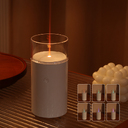 Увлажнитель-ароматизатор CANDLE ультразвуковой, белый для нанесения логотипа
