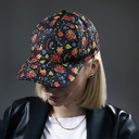 Образец бейсболка CUSTOM MERCH, 5 клиньев, застёжка на липучке для нанесения логотипа