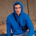Толстовка без начеса LIGHTWEIGHT HOODED SWEAT 240 для нанесения логотипа