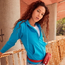 Толстовка женская без начеса LADIES LIGHTWEIGHT HOODED SWEAT 240 для нанесения логотипа