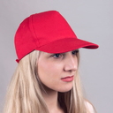 Бейсболка LIGHT, 5 клиньев, застежка на липучке для нанесения логотипа