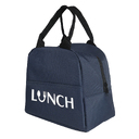 Термосумка "LUNCH", т.синий, 25 x 21 x 17 см, полиэстер 600D для нанесения логотипа