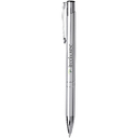 Алюминиевая шариковая ручка Moneta с кнопочным механизмом для нанесения логотипа