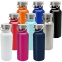 Бутылка для воды из переработанной нержавеющей стали объемом 500 мл с сертификатом RCS "Thor" для нанесения логотипа