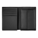 Картхолдер с клапаном и карманом для денег EMBLEMATIC BLACK для нанесения логотипа