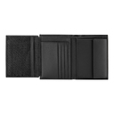 Кошелек с клапаном EMBLEMATIC BLACK для нанесения логотипа