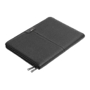 Конференц-папка на молнии A4 EMBLEMATIC BLACK для нанесения логотипа