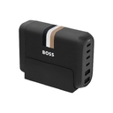 Мультиразъем USB Iconic черный для нанесения логотипа