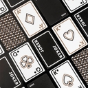 Игральные карты 2 колоды Iconic Black для нанесения логотипа
