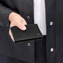 Кошелек Double B Saffiano для нанесения логотипа