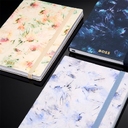 Блокнот A5 TIE-DYE FLOWER в линейку для нанесения логотипа