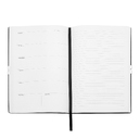 Блокнот A5 ICONIC BLACK AGENDA для нанесения логотипа