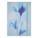 Блокнот A5 HOLOGRAPHIC FLOWER в линейку для нанесения логотипа