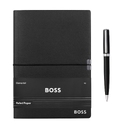 Набор HUGO BOSS (шариковая ручка и блокнот A5) для нанесения логотипа
