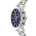 Часы Astrum Chrome / Navy с указателем даты для нанесения логотипа