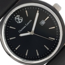 Часы Date More Black для нанесения логотипа
