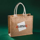 Сумка для покупок Natural Shopper, бежевая для нанесения логотипа