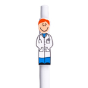 Шариковая ручка MEDIC, белая для нанесения логотипа