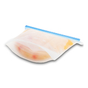 Силиконовый пакет Silicfresh, синий для нанесения логотипа
