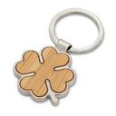Брелок Bray Clover, коричневый для нанесения логотипа