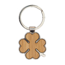 Брелок Bray Clover, коричневый для нанесения логотипа