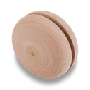 Деревянное йо-йо Rollo, коричневое для нанесения логотипа