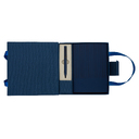 Подарочный набор LOVINA: блокнот с ручкой, темно-синий для нанесения логотипа