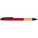 Шариковая ручка с разноцветными чернилами и стилусом для нанесения логотипа