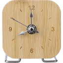 Бамбуковые настольные часы для нанесения логотипа