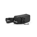 DELFOS POUCH. Поясная сумка из переработанного полиэстера 300D и 600D с отражающими элементами. для нанесения логотипа