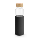 Бутылка из бамбука и боросиликатного стекла DAKAR, 600 мл для нанесения логотипа